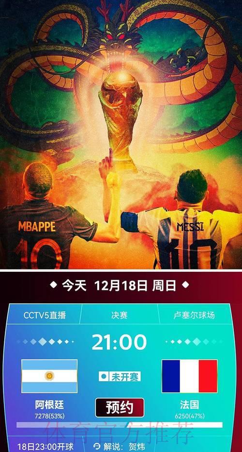 哪些电视台可以收看世界杯直播？