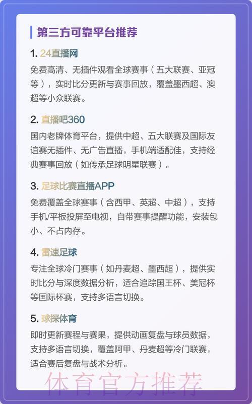 世界杯高清直播最佳平台精选推荐